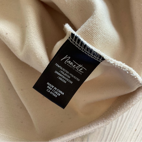 Nanette Lepore Studded Sleeves Sweatshirt size S - Picture 6 of 9